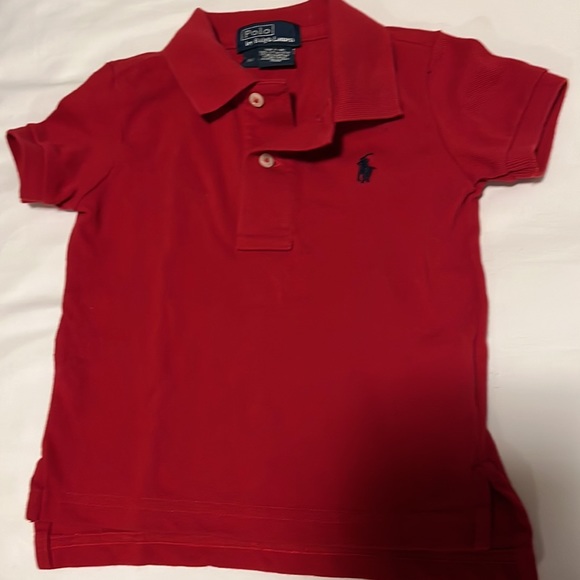 Ralph Lauren red polo 9M - Picture 2 of 4